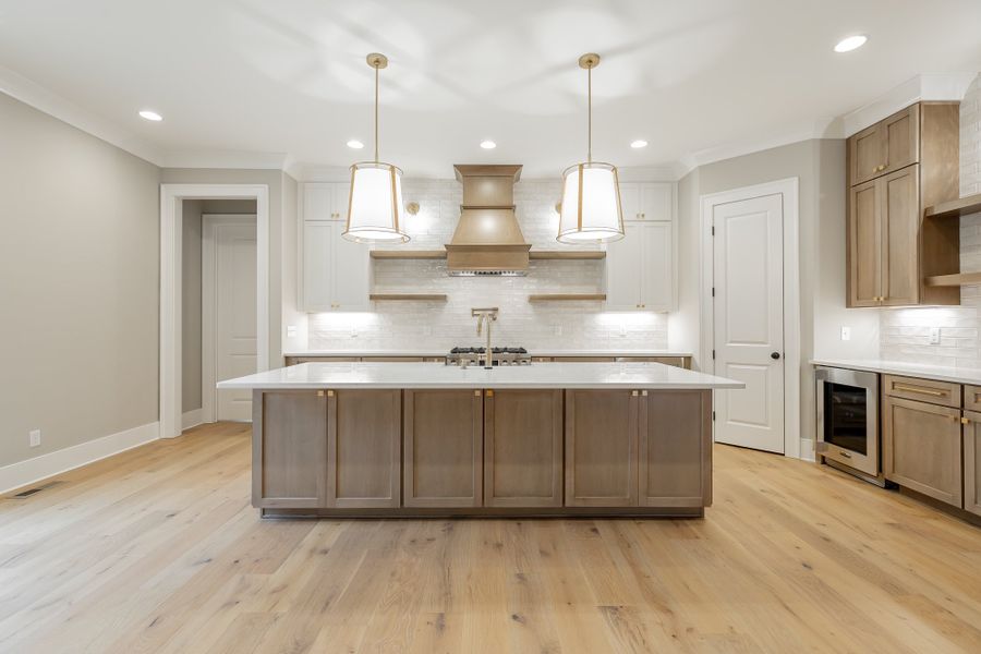 Furnished interior in a model home at River Gorge Ranch in Guild (Image 6).