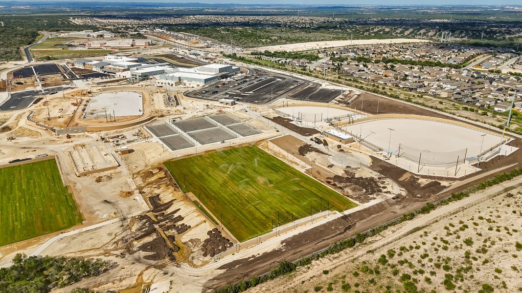 Site preparation and early development at Hunters Ranch in San Antonio, TX (Image 63).