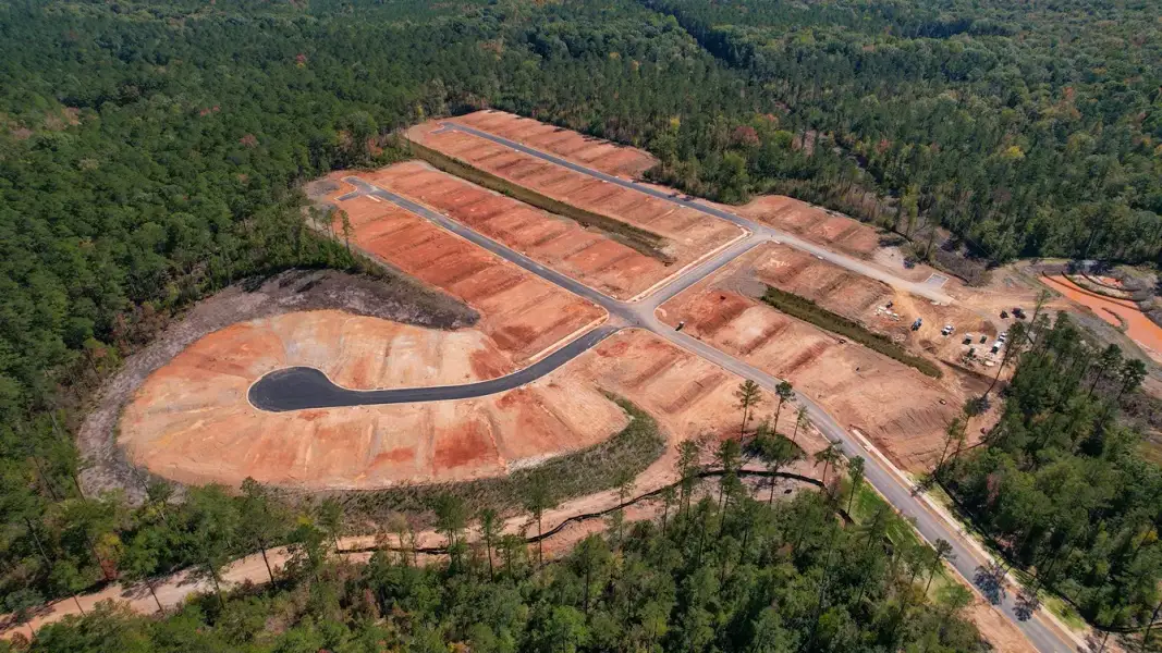 Site preparation and early development at Lorick Valley in Blythewood, SC (Image 17).
