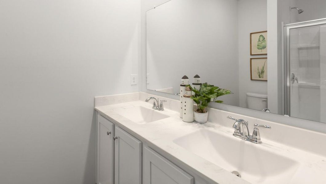 Furnished interior in a model home at Lockwood Landing in Supply (Image 20). Furnished interior in a model home at Lockwood Landing in Supply (Image 20).