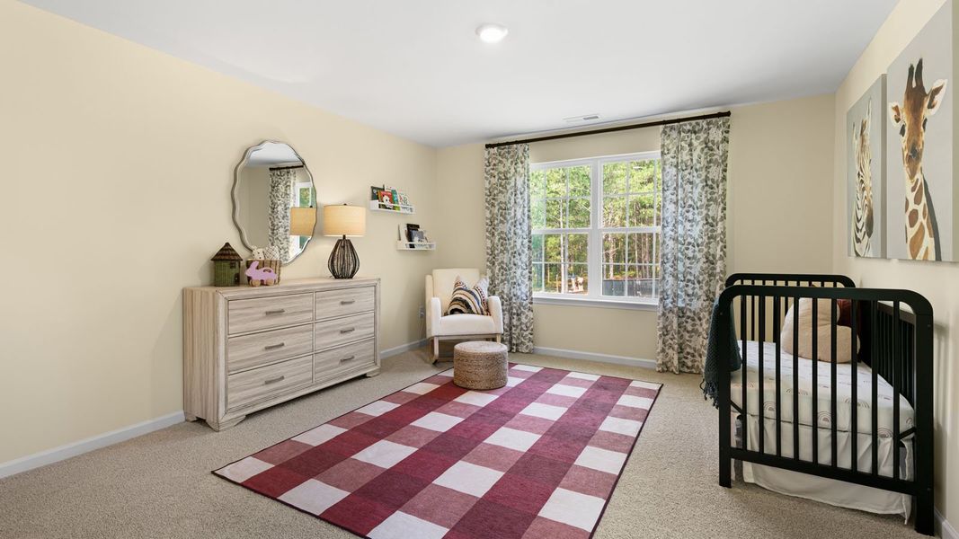 Furnished interior in a model home at Forest Creek in Winston-Salem (Image 21).