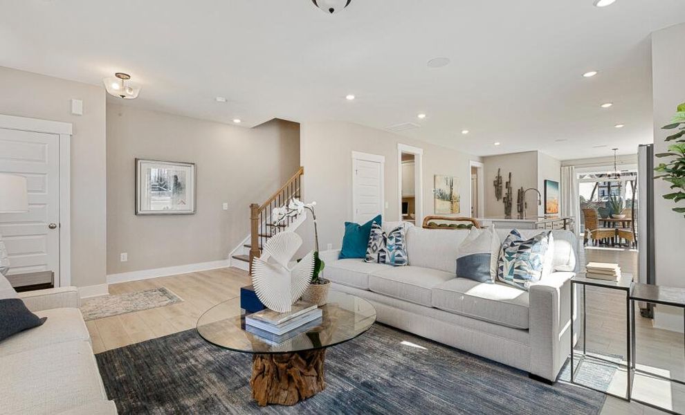 Furnished interior in a model home at Holden Village in Youngsville (Image 6).