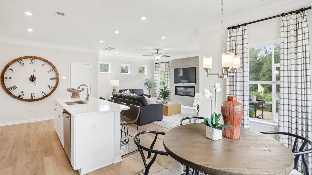 Furnished interior in a model home at Cantigny Park in Clarksville (Image 4).