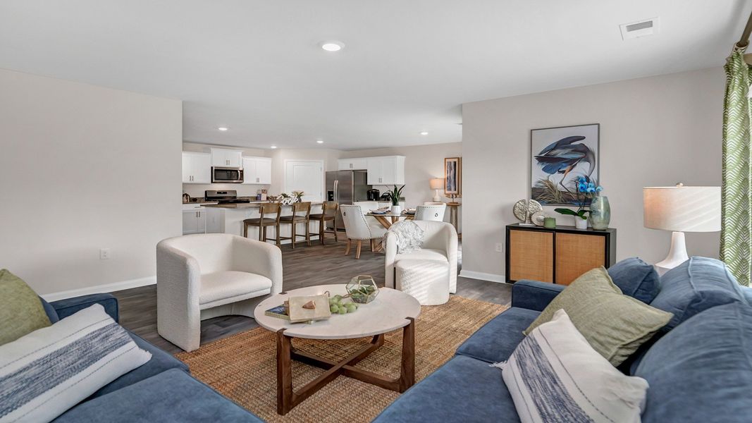 Furnished interior in a model home at Gates Village in Lugoff (Image 22).