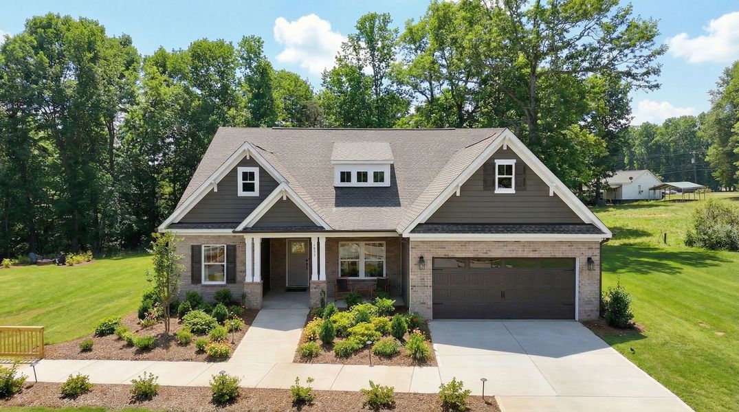 Front exterior of a home in the Huntington Hills community, located in Lincolnton, NC (Image 3).