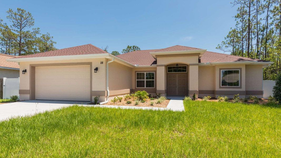 A showcase of a new construction home by Florida Green Construction, highlighting their design and quality (Image 8).