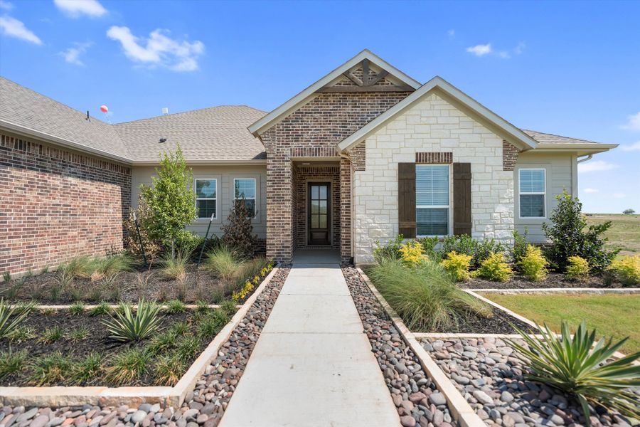 Front exterior of a home in the Hillview Addition community, located in Decatur, TX (Image 11).