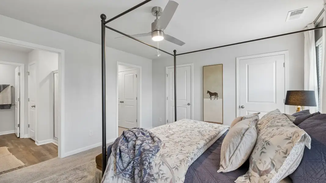 Furnished interior in a model home at Blair Ridge in La Vergne (Image 32).