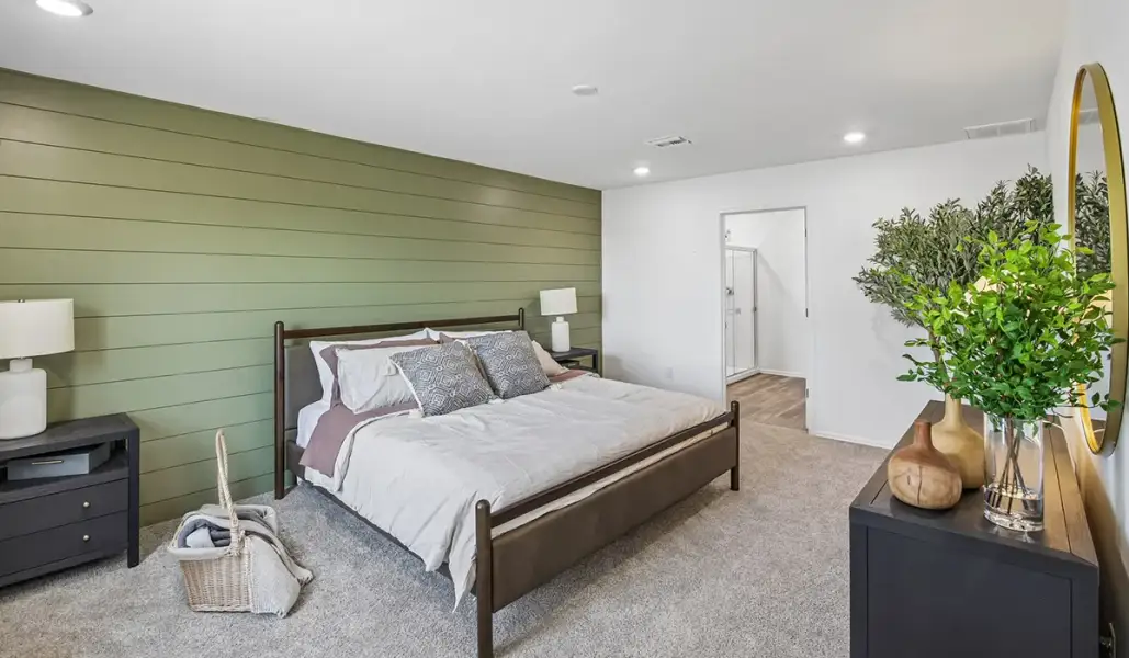 Furnished interior in a model home at Sorrel Ridge Estates in Tucson (Image 31).