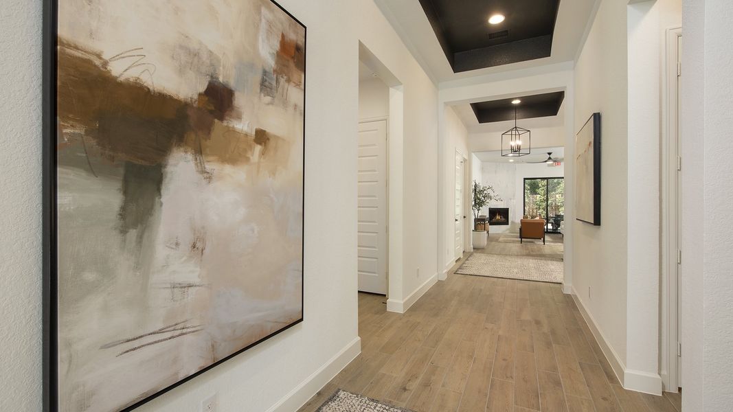 Furnished interior in a model home at Colton 55' in Todd Mission (Image 5). Furnished interior in a model home at Colton 55' in Todd Mission (Image 5).