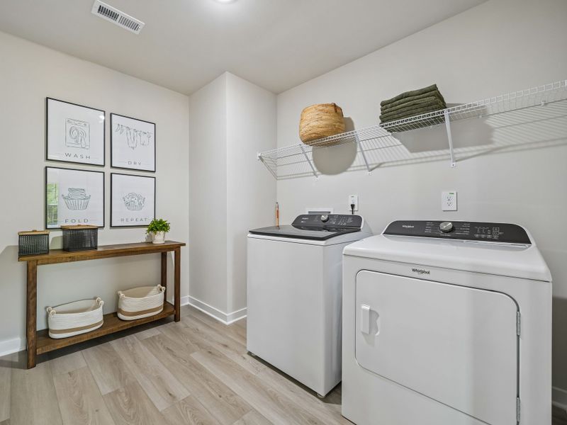 Furnished interior in a model home at Country Lane - Signature Series in Clayton (Image 30). Furnished interior in a model home at Country Lane - Signature Series in Clayton (Image 30).