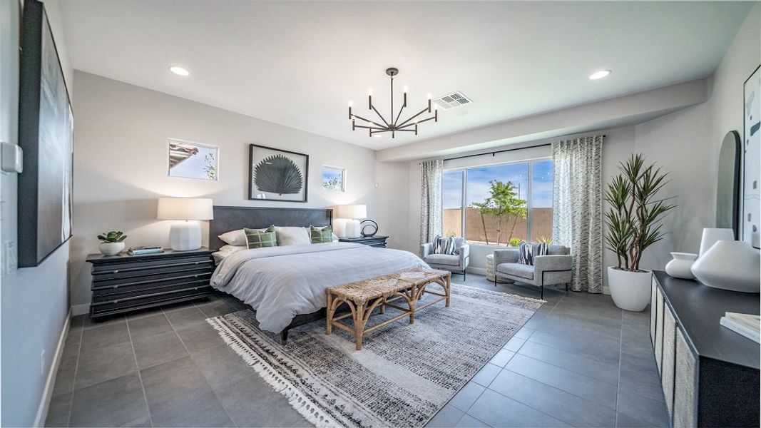 Furnished interior in a model home at Ladera Trails Venture II in San Tan Valley (Image 5). Furnished interior in a model home at Ladera Trails Venture II in San Tan Valley (Image 5).