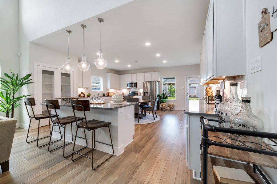 Furnished interior in a model home at Glen Oaks in Magnolia (Image 25). Furnished interior in a model home at Glen Oaks in Magnolia (Image 25).