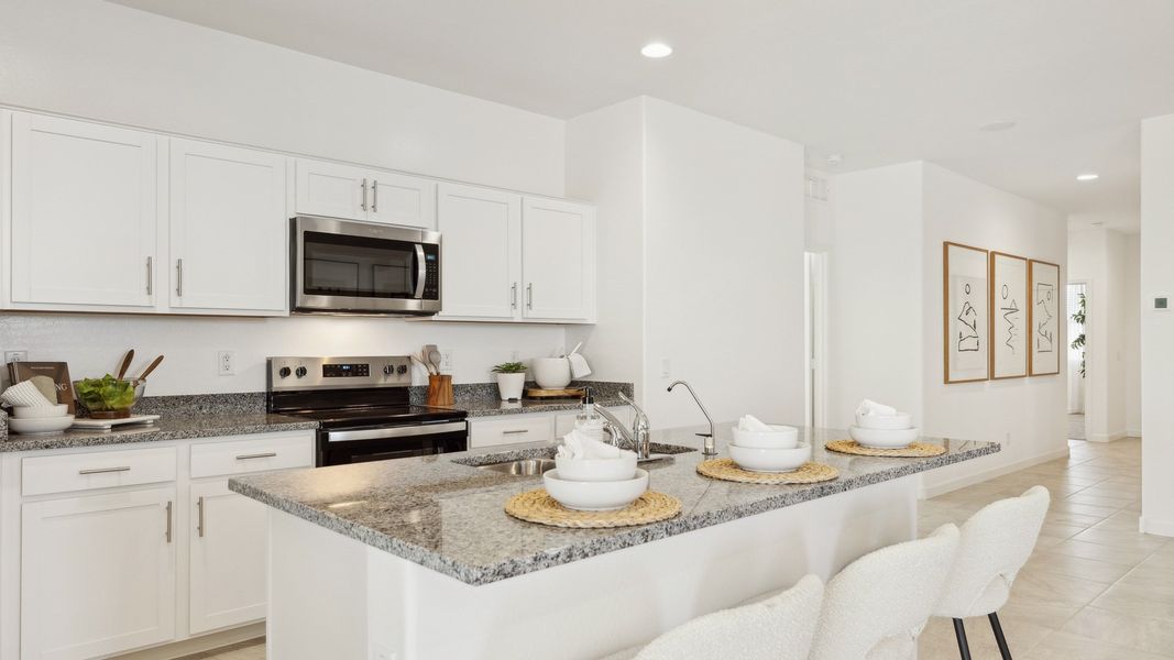 Furnished interior in a model home at Anthem at Merrill Ranch in Florence (Image 9).