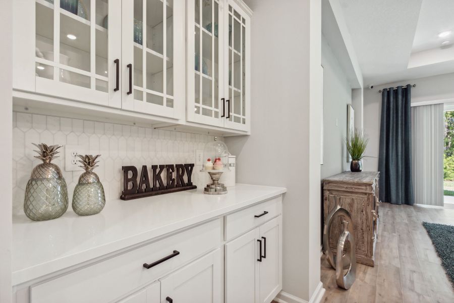 Furnished interior in a model home at Weston Woods in Jacksonville (Image 16). Furnished interior in a model home at Weston Woods in Jacksonville (Image 16).