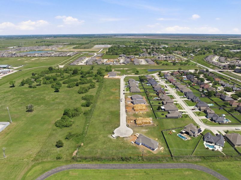 A large green landscape.
