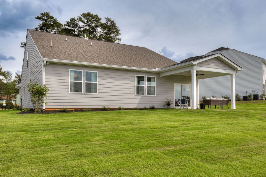 Spacious backyards with room to make it yours. Spacious backyards with room to make it yours.