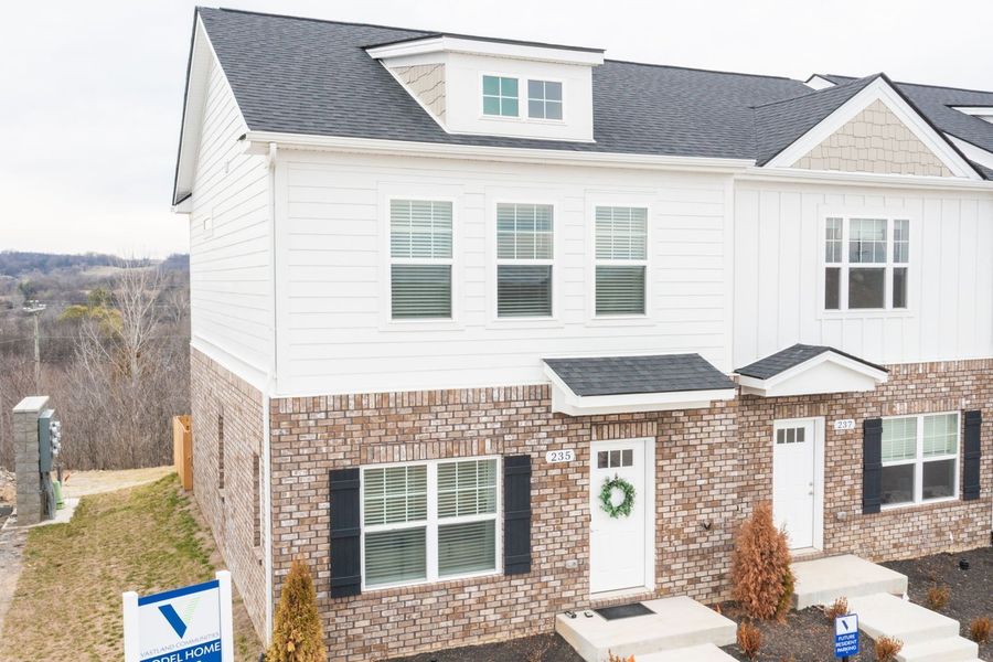 Front exterior of a home in the Dry Creek Village community, located in Goodlettsville, TN (Image 10).