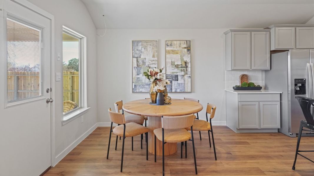 Furnished interior in a model home at Garnett Estates in Portland (Image 10). Furnished interior in a model home at Garnett Estates in Portland (Image 10).