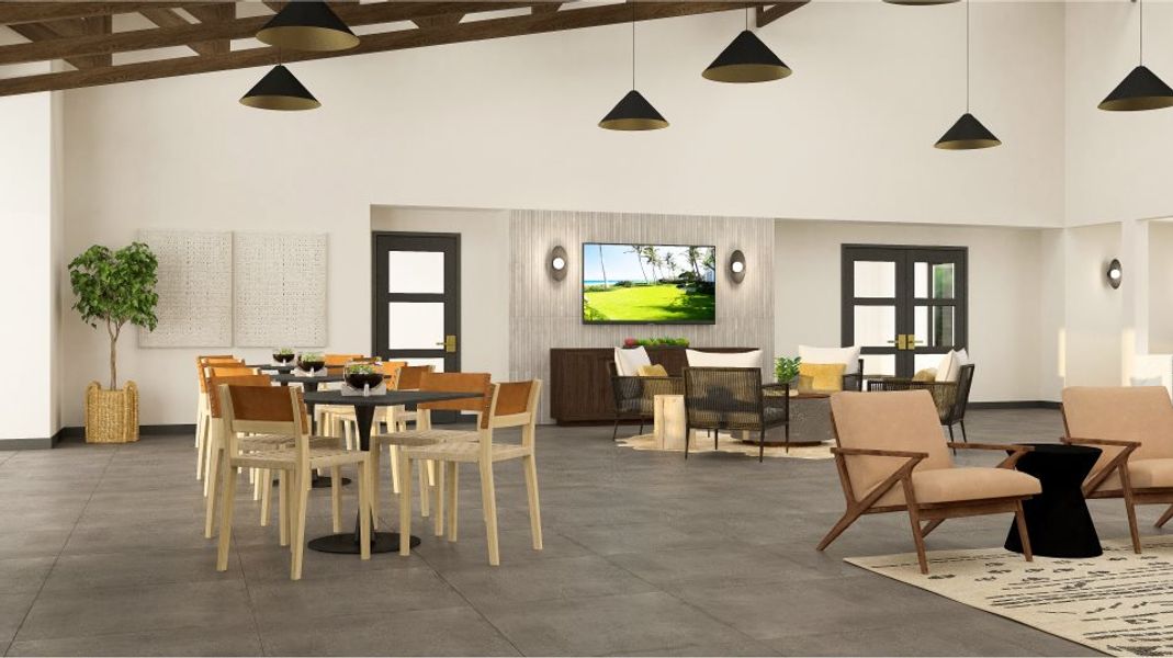 Clubhouse cafe lounge Clubhouse cafe lounge