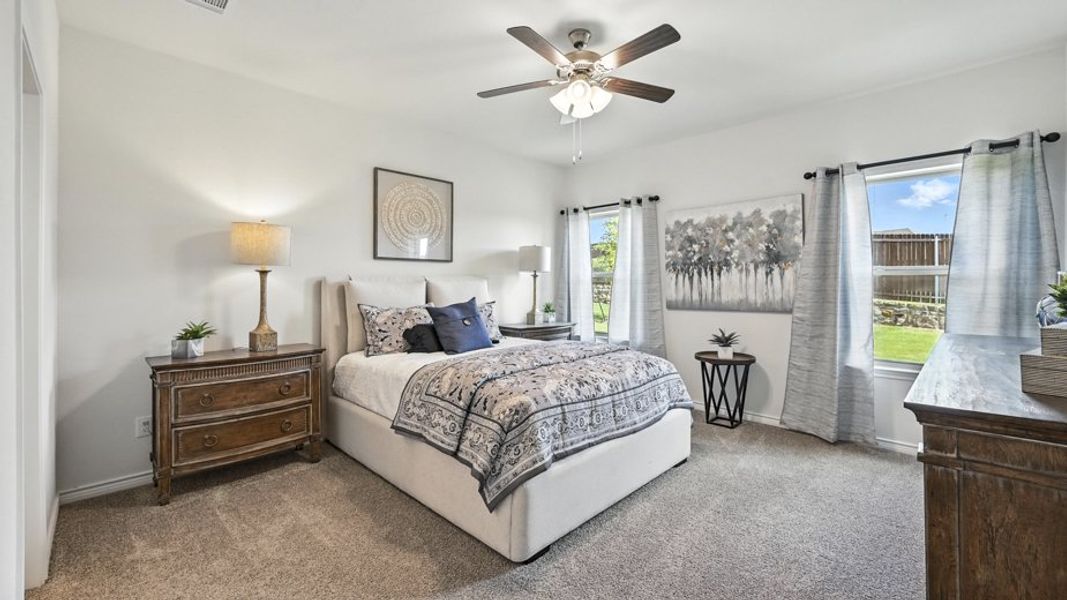 Furnished interior in a model home at Elevon in Lavon (Image 29). Furnished interior in a model home at Elevon in Lavon (Image 29).