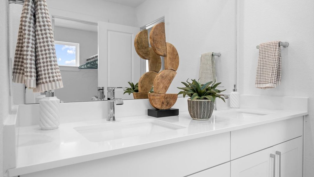 Furnished interior in a model home at Lexington Village in Missouri City (Image 21). Furnished interior in a model home at Lexington Village in Missouri City (Image 21).