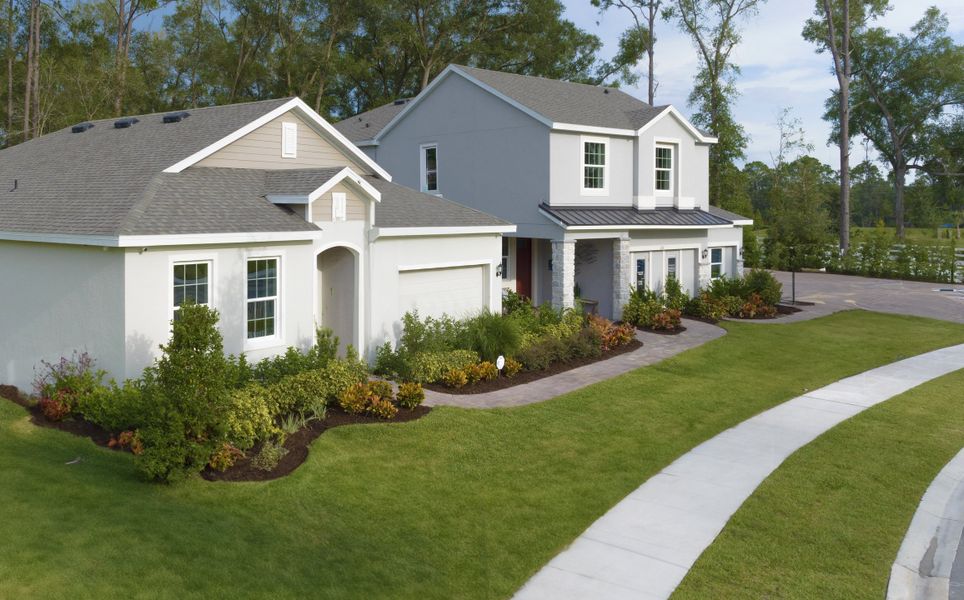 Front exterior of a home in the Beresford Woods community, located in Deland, FL (Image 2).