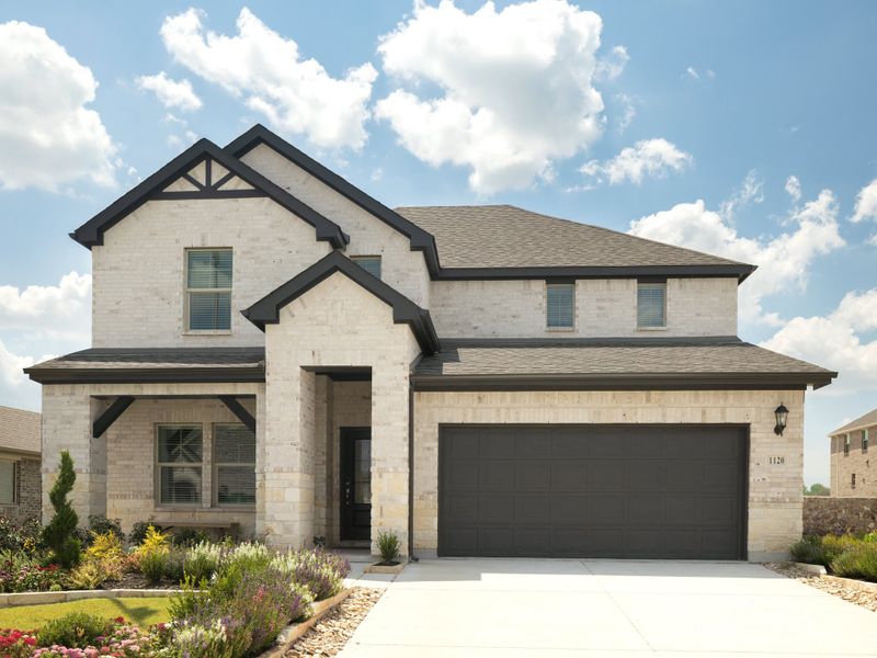 The Bexar facade featured at Anna Ranch.