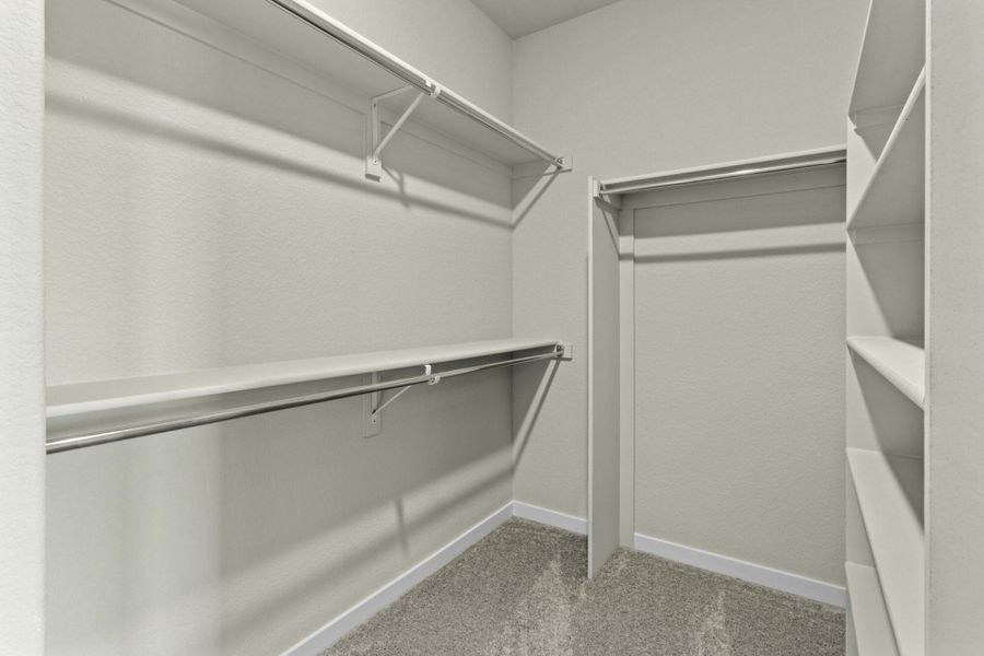 Furnished interior in a model home at Hidden Valley – Clover Collection in Severance (Image 27).