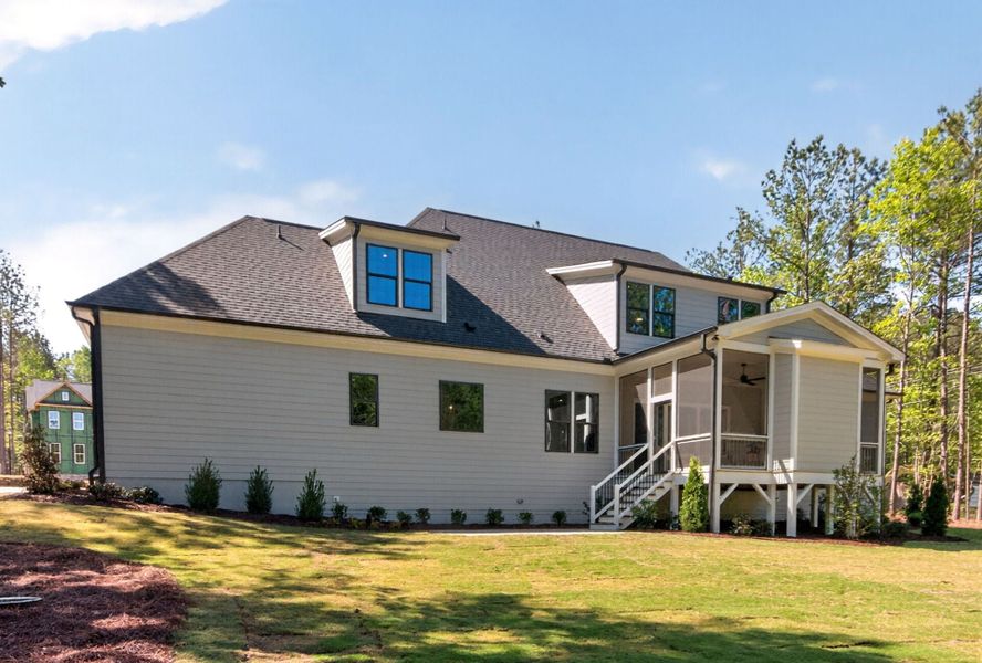 Exterior details of a home in Lowery Estates, Wake Forest (Image 3).