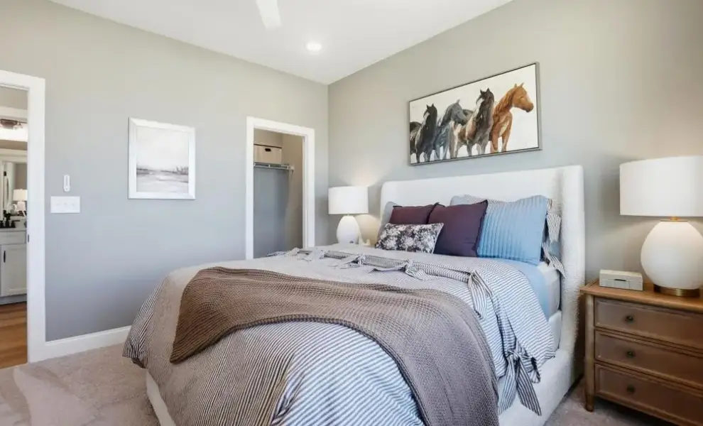 Furnished interior in a model home at Paisley Pointe in Boiling Springs (Image 41).