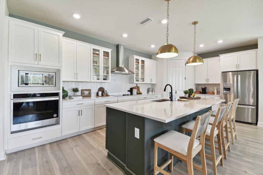 Furnished interior in a model home at Coasterra in Palmetto (Image 4).