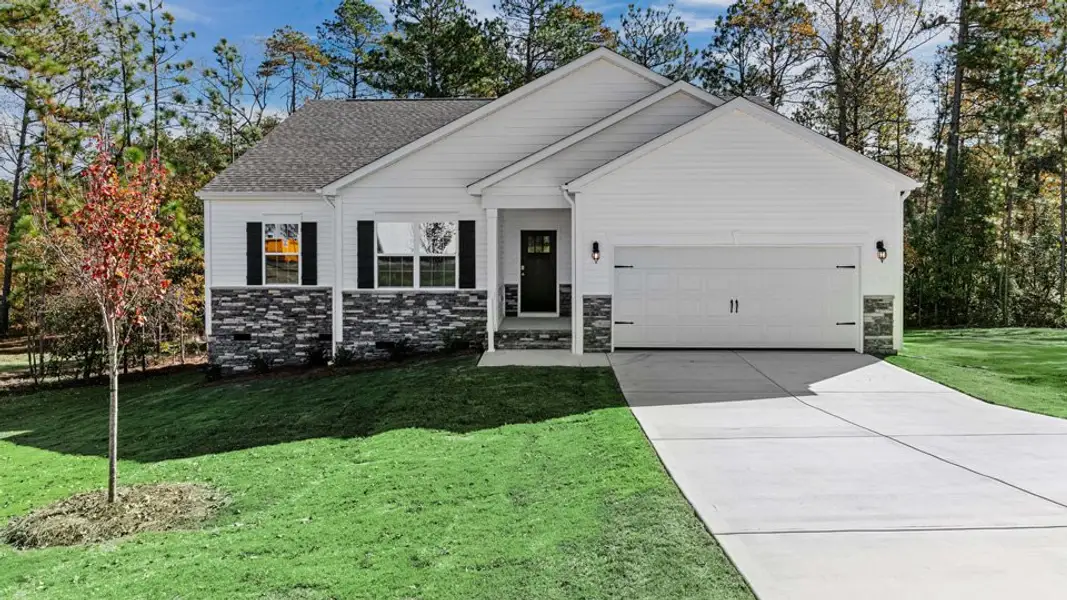 Front exterior of a home in the North Gate community, located in Vass, NC (Image 2).