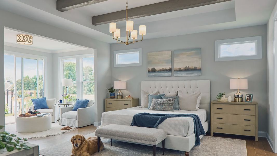 Furnished interior in a model home at Chipeta Hollows in Grand Junction (Image 5).