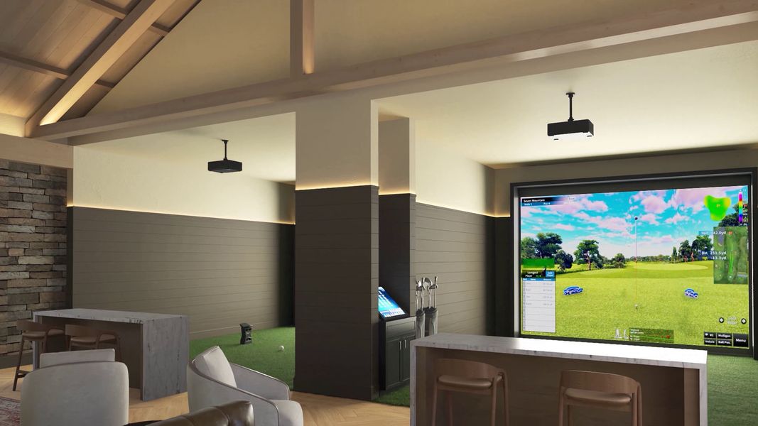 Indoor Golf Simulator Indoor Golf Simulator
