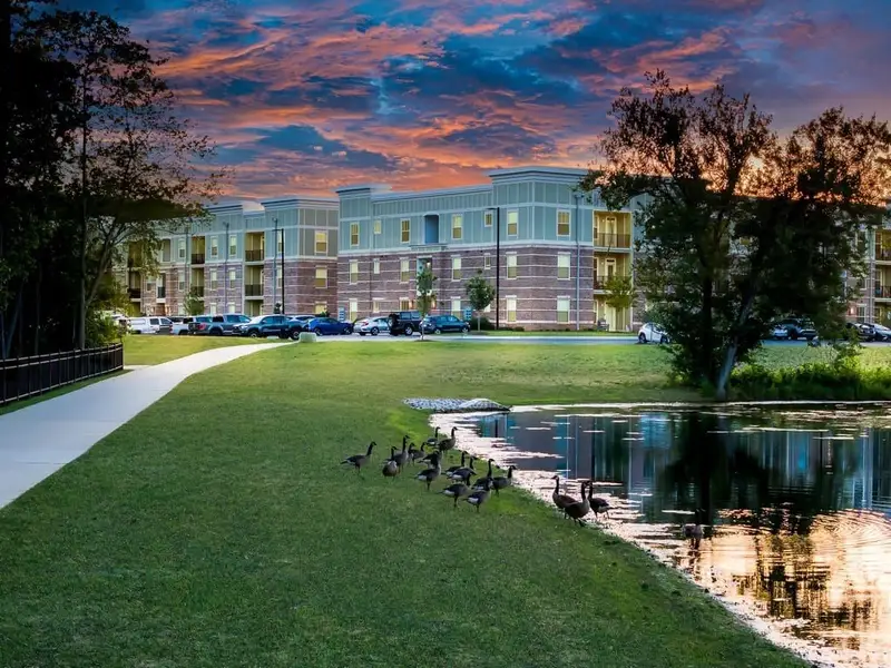 Condo located in South Lake Townes at Flowers Plantation, Clayton, highlighting architectural design (Image 6).