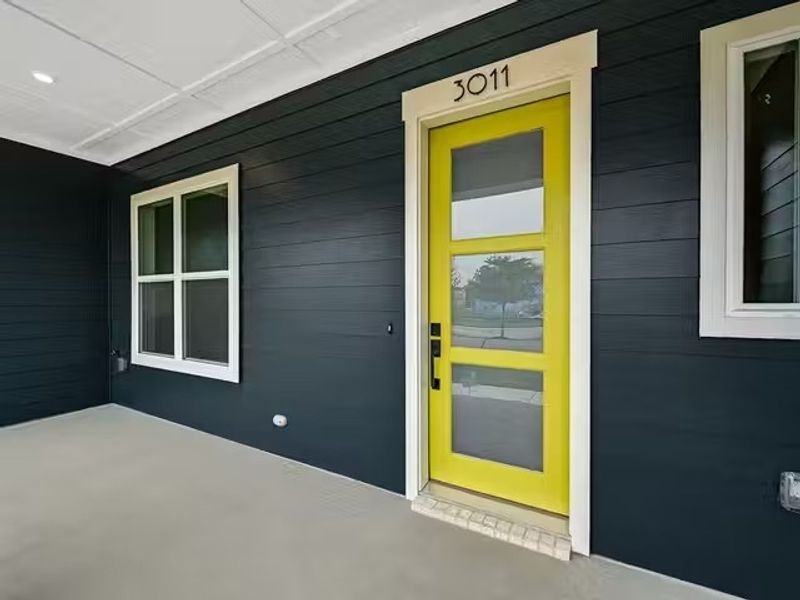 Image 5 of the Mueller 90' Row Homes community in Austin, TX. Image 5 of the Mueller 90' Row Homes community in Austin, TX.