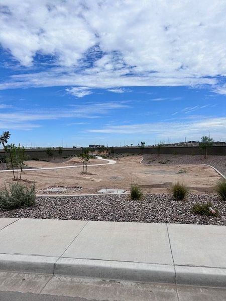 Expansive landscape awaits construction in Ridgeline at Acclaim by Fulton Homes, Avondale, AZ. Perfect for visionary designs.
