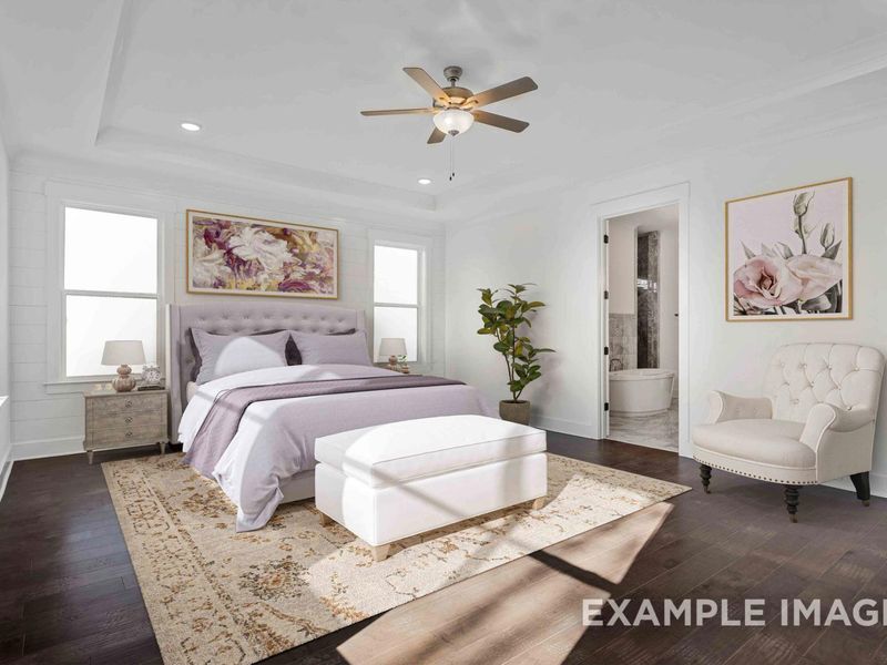 Furnished interior in a model home at Shelton Square in Murfreesboro (Image 8). Furnished interior in a model home at Shelton Square in Murfreesboro (Image 8).