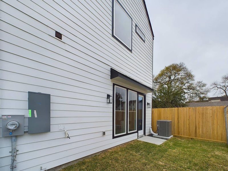 Exterior details of a home in Orange Spring Homes, Houston (Image 4).
