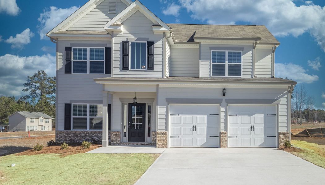 Front exterior of a home in the Garden Walk community, located in Jackson, GA (Image 12). Front exterior of a home in the Garden Walk community, located in Jackson, GA (Image 12).