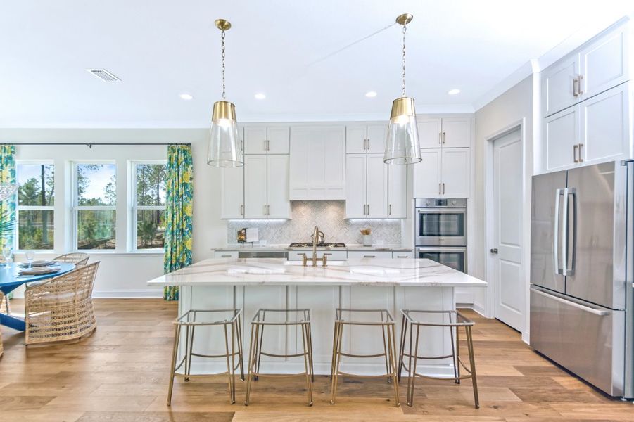 Furnished interior in a model home at Coral Ridge at Nocatee in Ponte Vedra (Image 4).