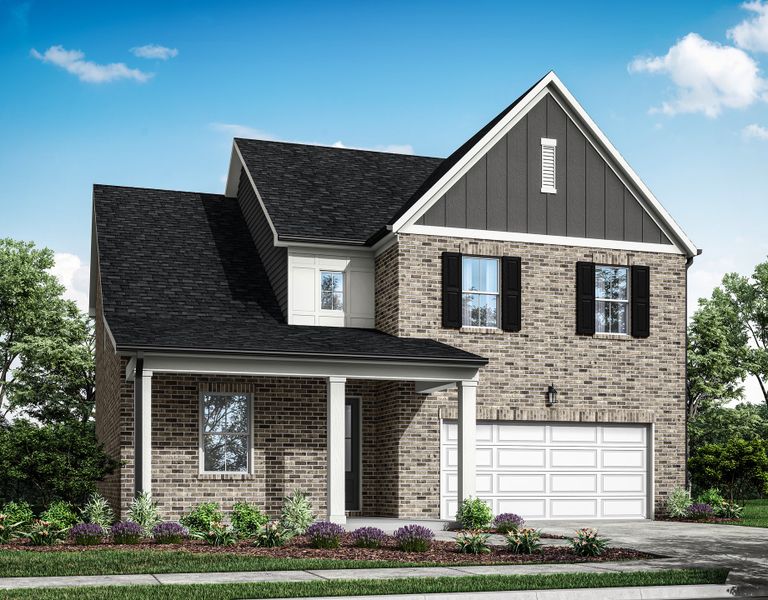 Front exterior of a home in the Alton Creek community, located in Charlotte, NC (Image 7).