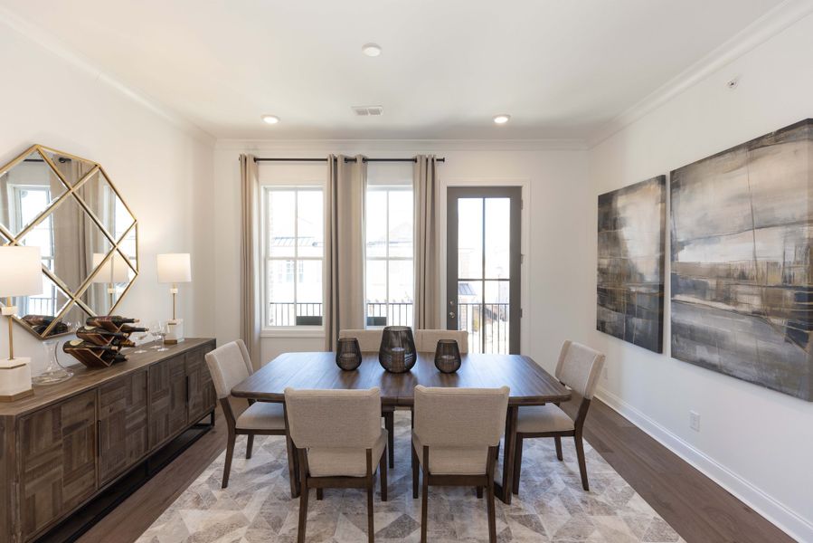 The Cassidy Model Home - Dining The Cassidy Model Home - Dining