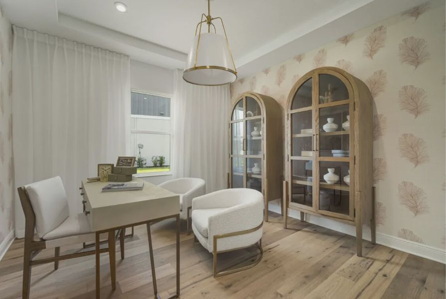 Furnished interior in a model home at Waterset in Apollo Beach (Image 68). Furnished interior in a model home at Waterset in Apollo Beach (Image 68).