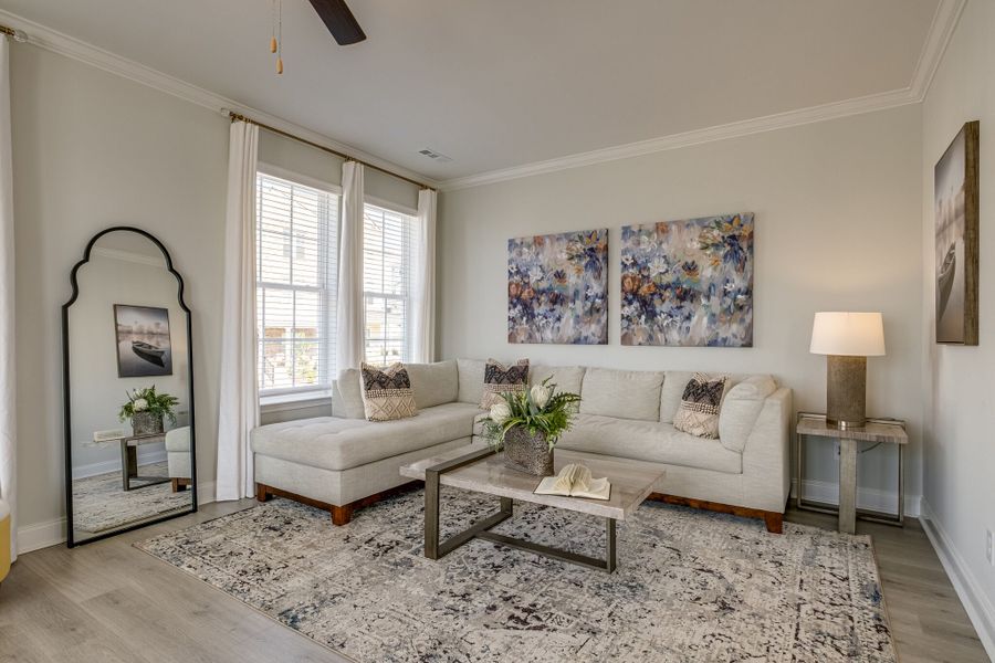 Westbrook Townhome Great Room Westbrook Townhome Great Room