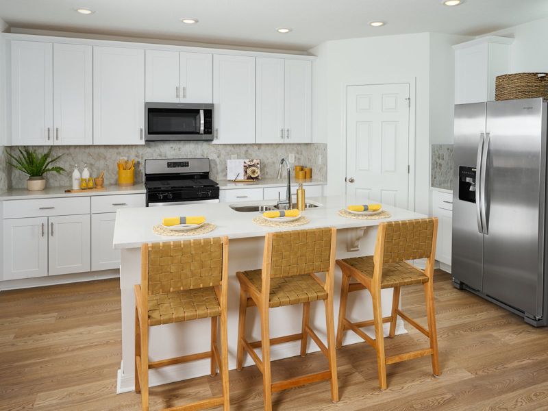 Kitchen in Marigold floorplan