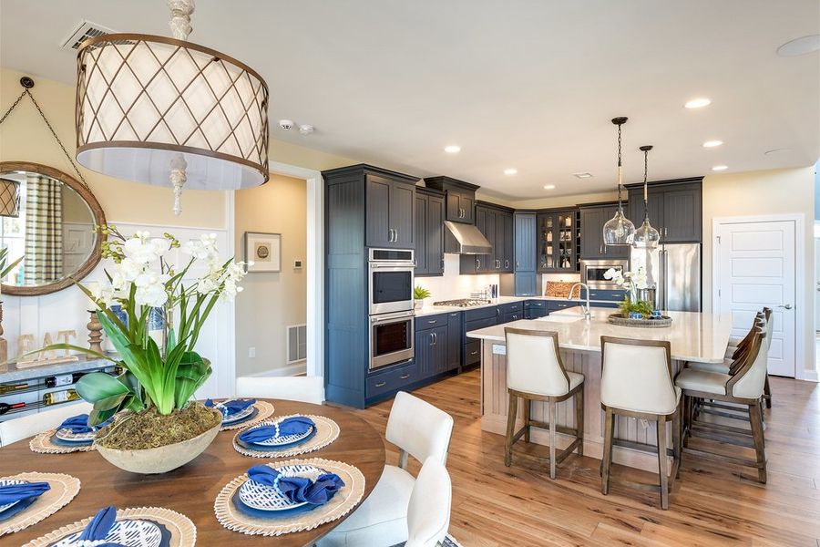Furnished interior in a model home at Campbell Crossing in Hendersonville (Image 6). Furnished interior in a model home at Campbell Crossing in Hendersonville (Image 6).