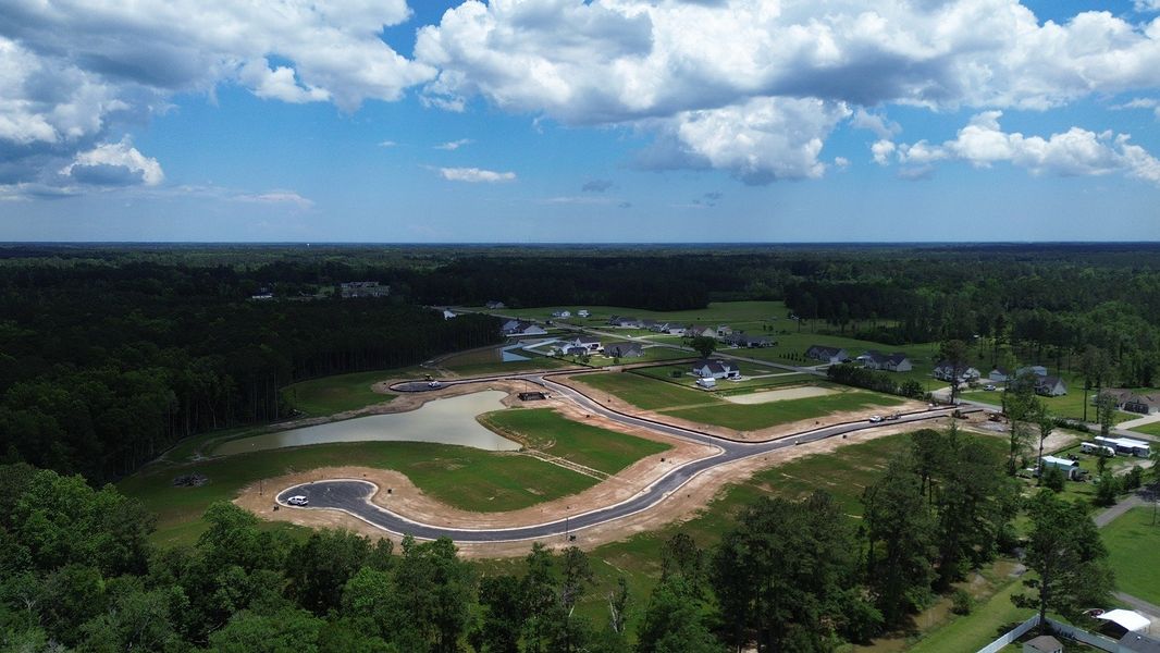 Site preparation and early development at Coastal Farms in Conway, SC (Image 13).