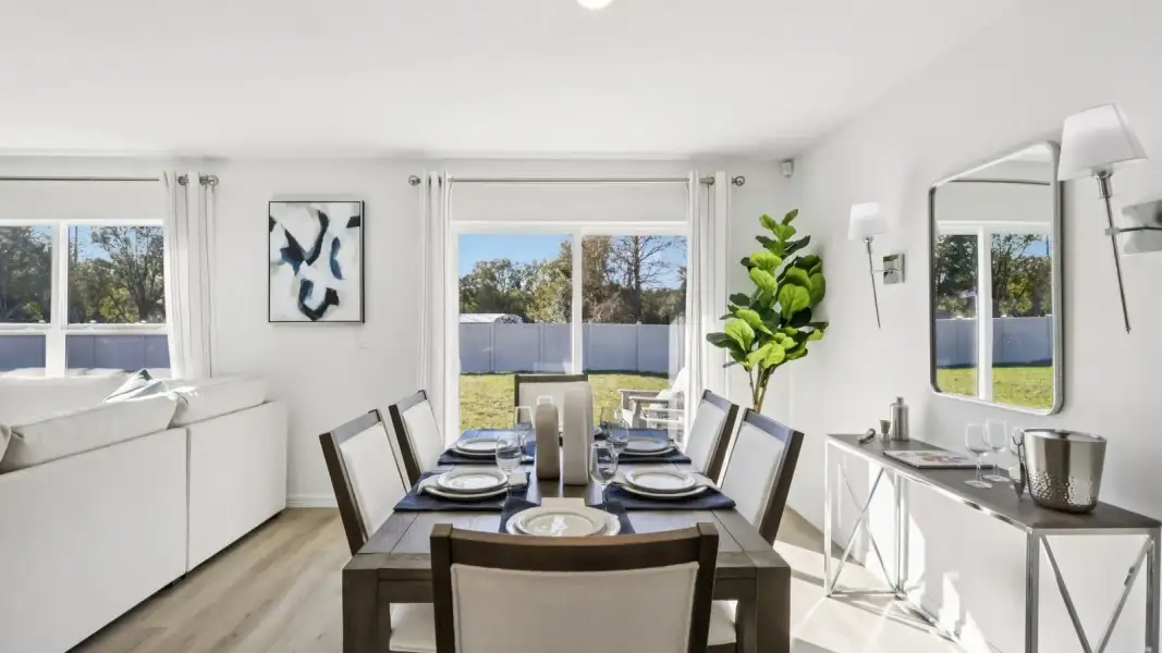 Furnished interior in a model home at Northridge in Spring Hill (Image 6).